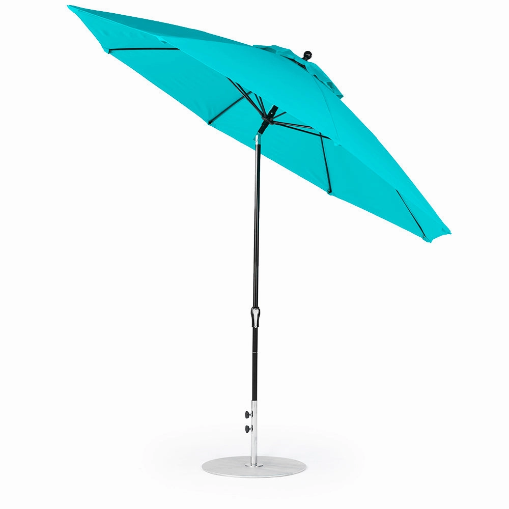 11' Oct Monterey Crank Auto Tilt Market Umbrellaadjustable height outdoor parasol