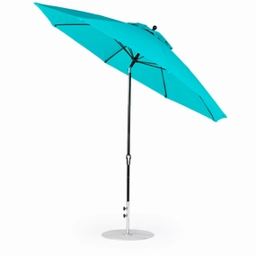 11' Oct Monterey Crank Auto Tilt Market Umbrellaadjustable height outdoor parasol