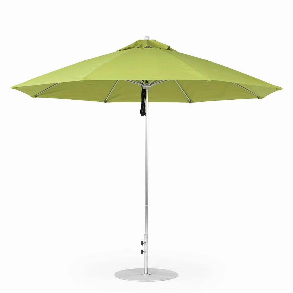 11' Oct Monterey Pulley Lift Market Umbrella