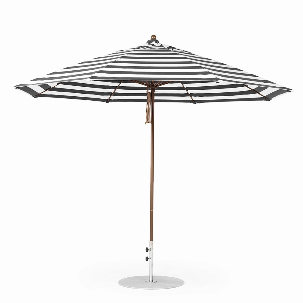 11' Oct Monterey Pulley Lift Market Umbrella