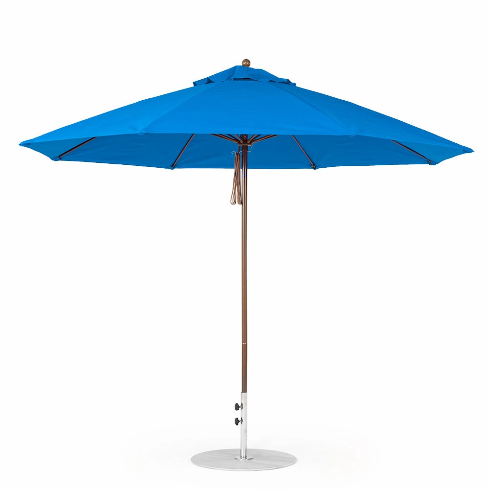 11' Oct Monterey Pulley Lift Market Umbrella