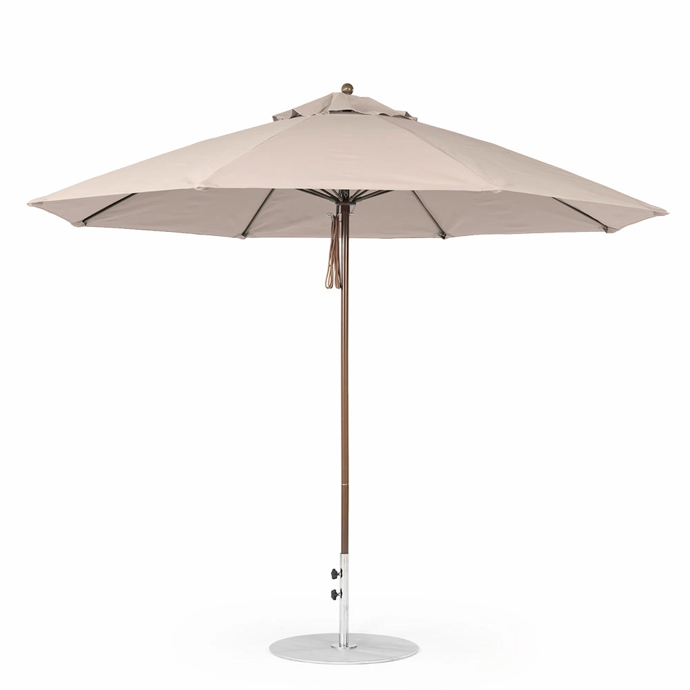 11' Oct Monterey Pulley Lift Market Umbrella