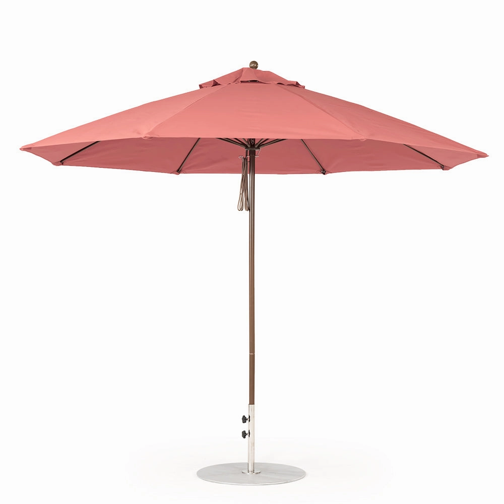 11' Oct Monterey Pulley Lift Market Umbrella