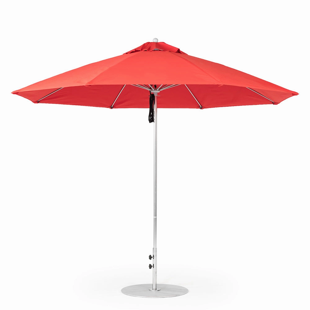 11' Oct Monterey Pulley Lift Market Umbrella
