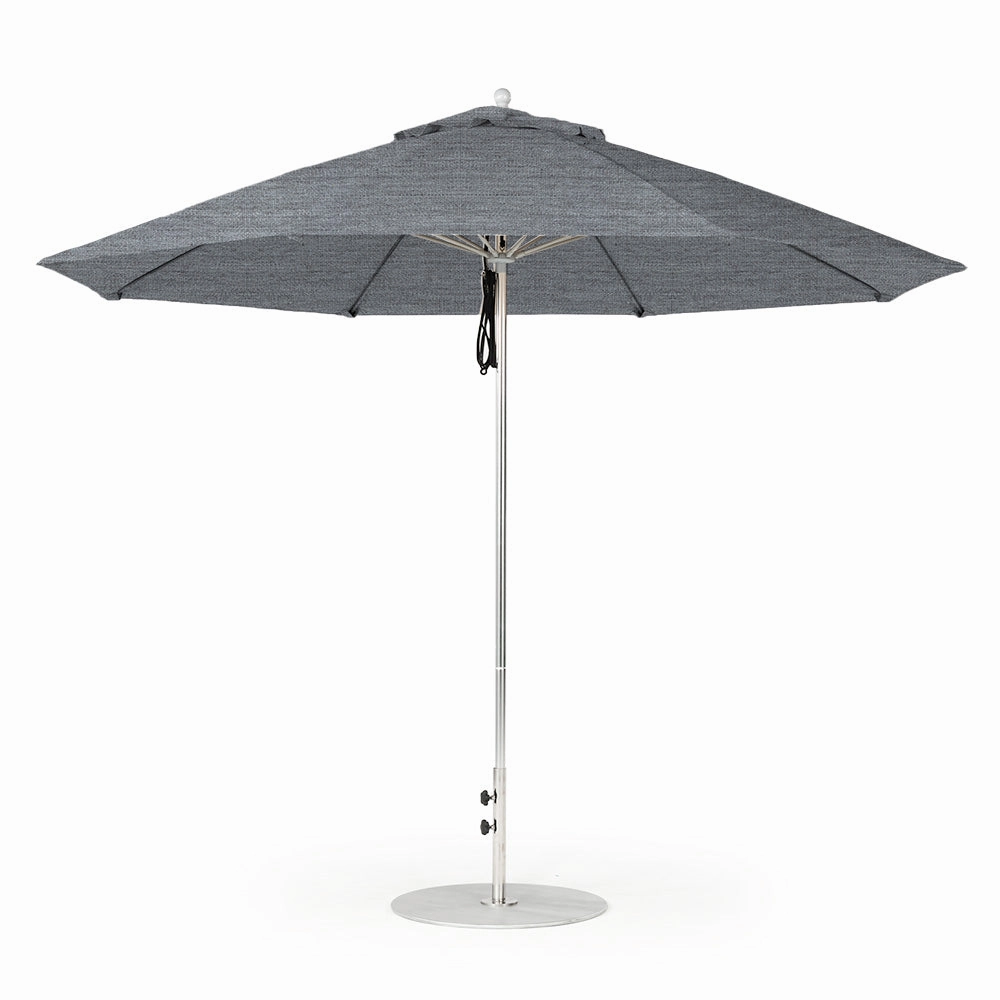 11' Oct Monterey Pulley Lift Market Umbrella