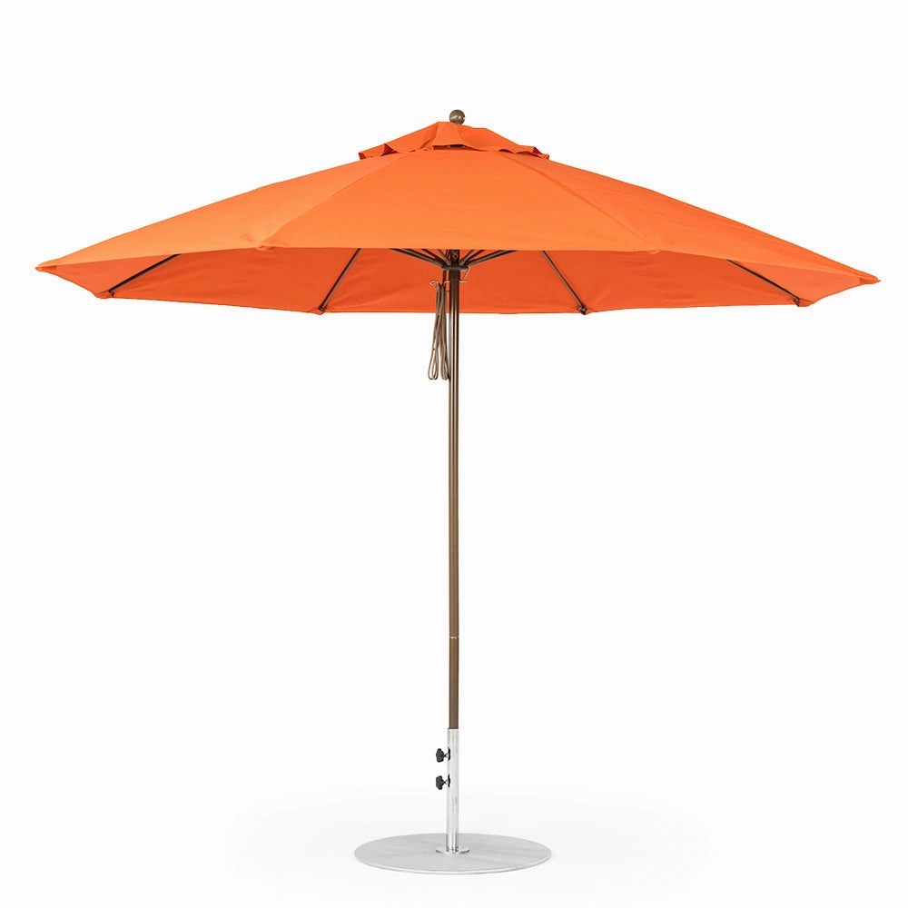 11' Oct Monterey Pulley Lift Market Umbrella