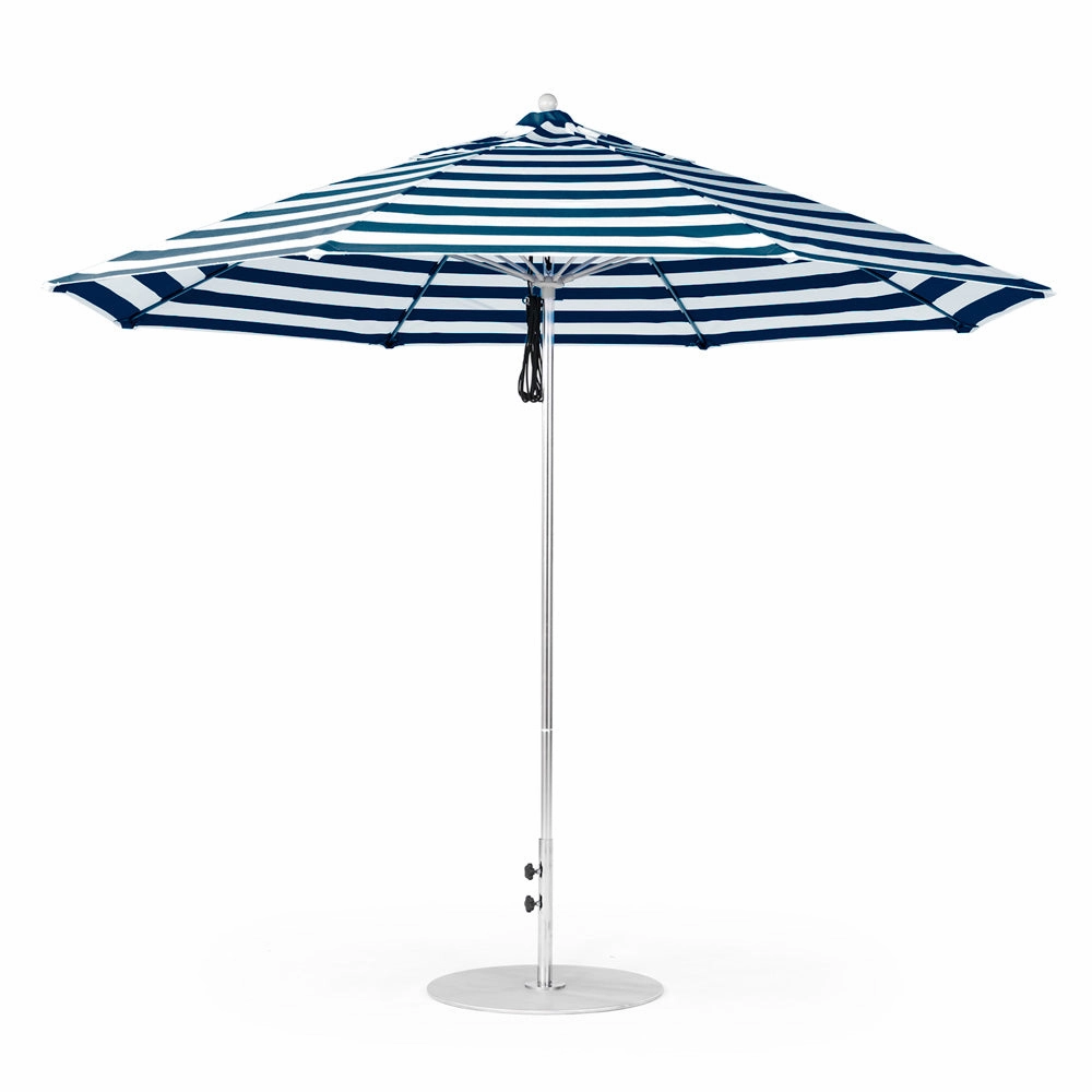 11' Oct Monterey Pulley Lift Market Umbrella