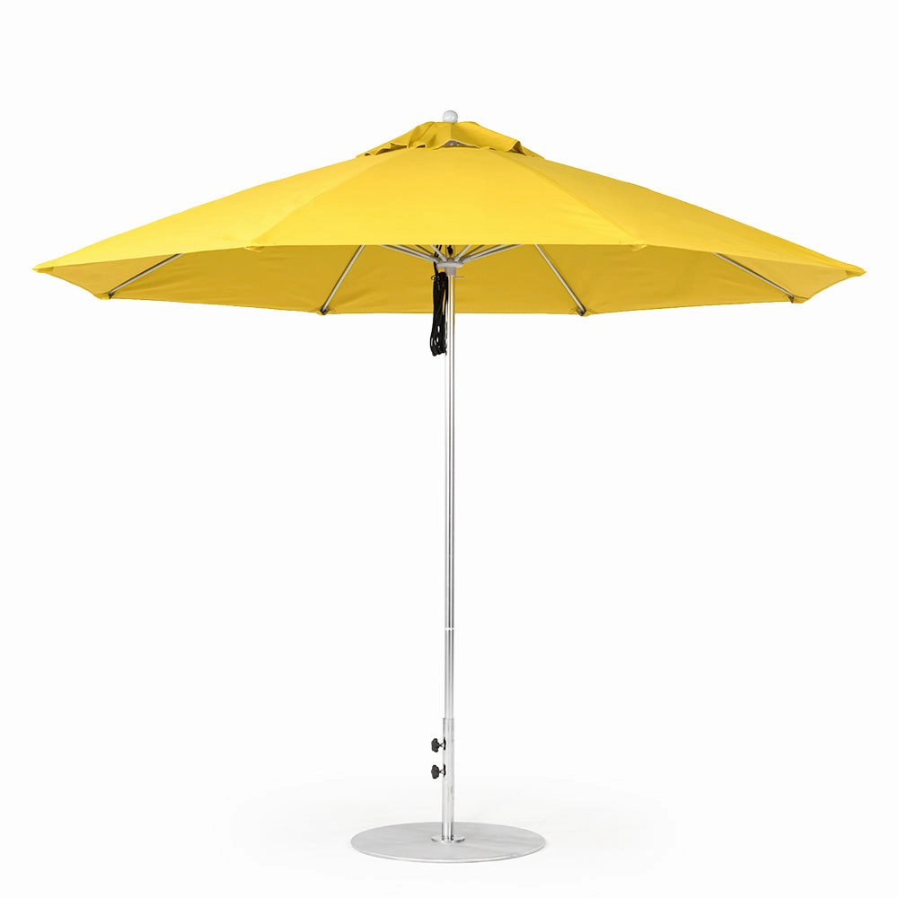 11' Oct Monterey Pulley Lift Market Umbrella