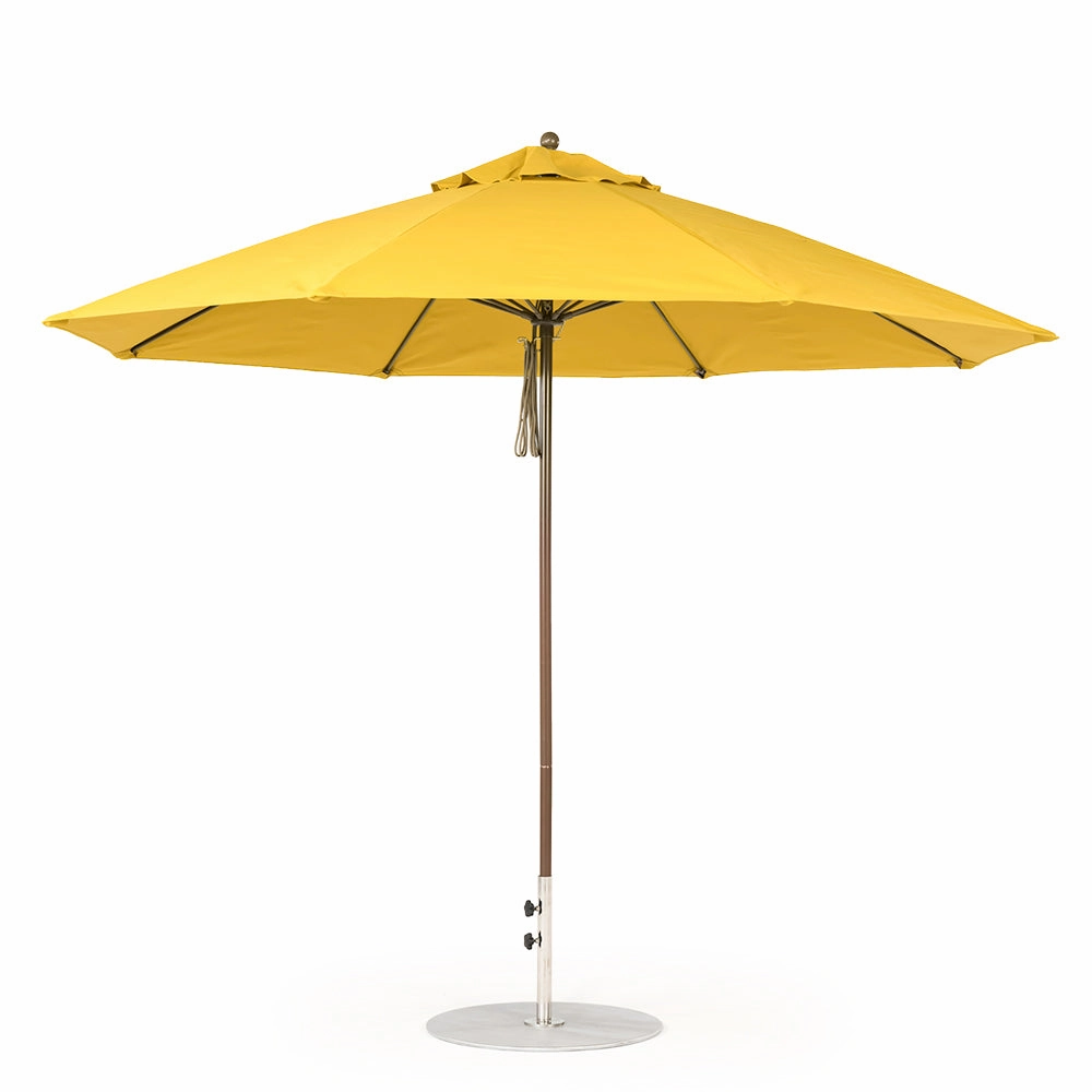 11' Oct Monterey Pulley Lift Market Umbrella