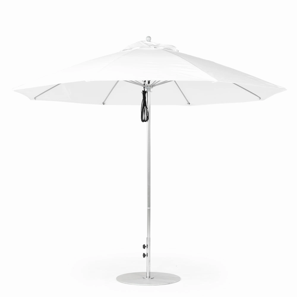 11' Oct Monterey Pulley Lift Market Umbrella