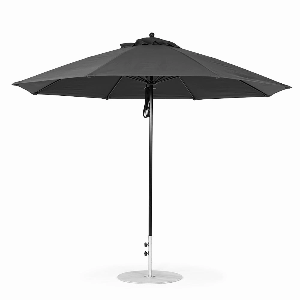 11' Oct Monterey Pulley Lift Market Umbrella