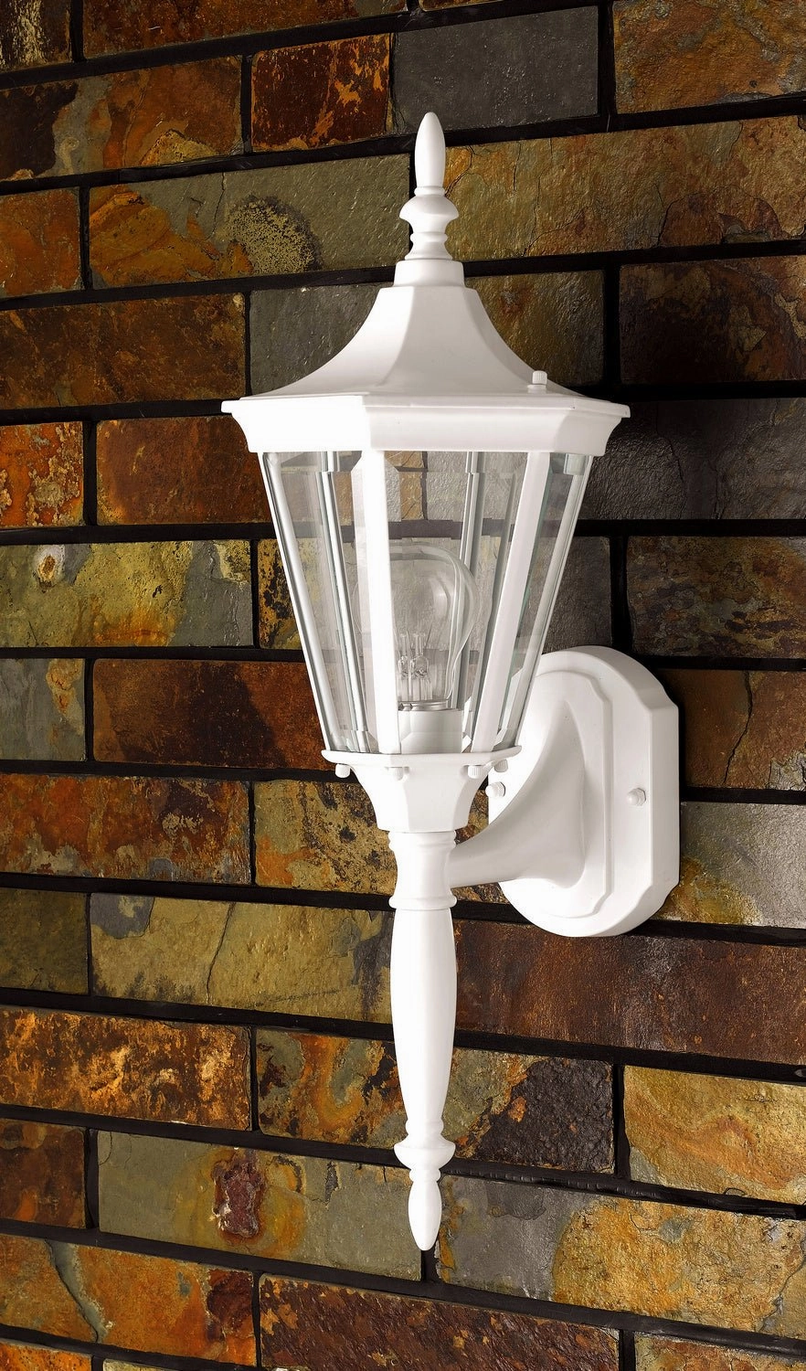 120V,E27,60W Max,8X22 1/2X8 1/2,AluOutdoor wall sconces with motion sensor