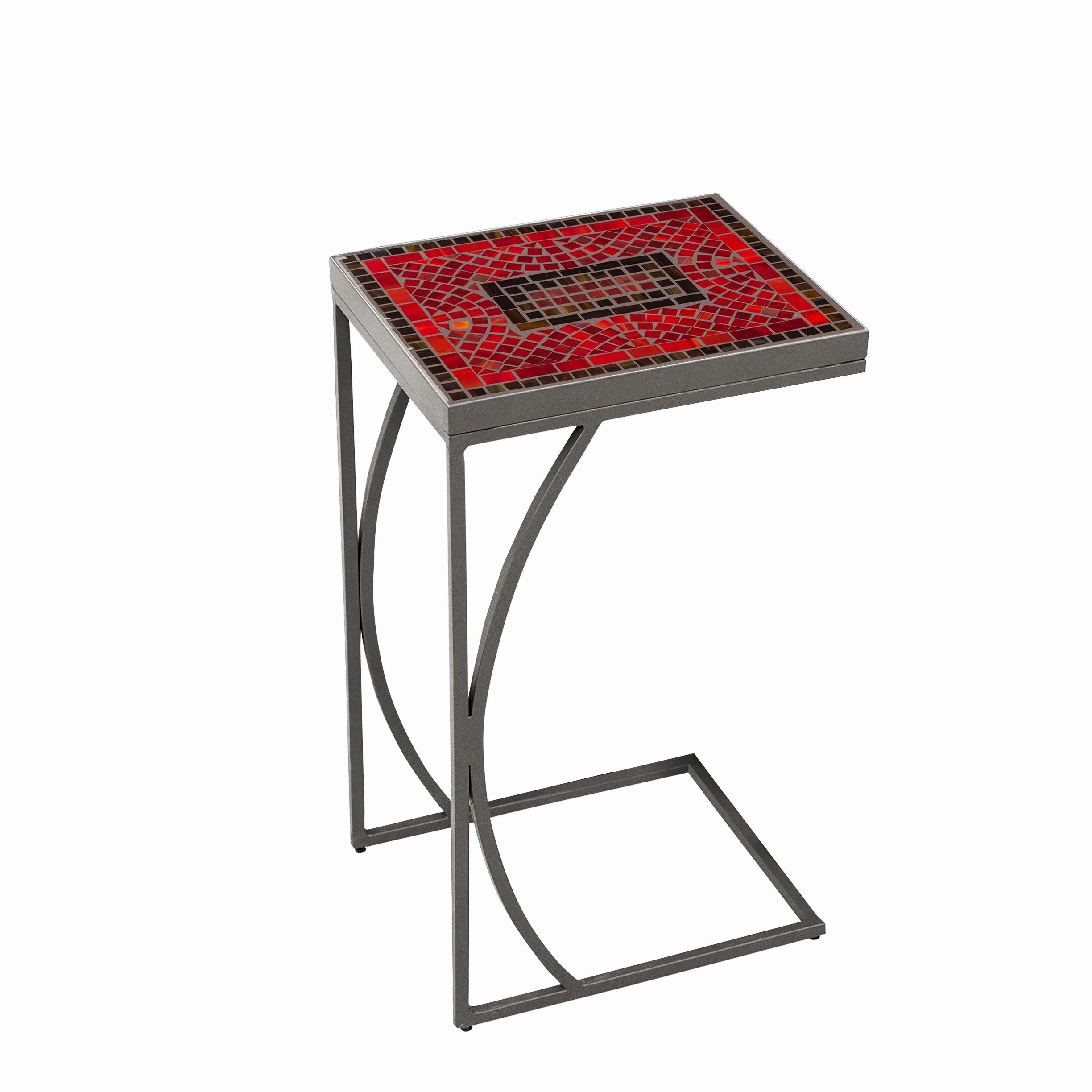 14" x 11" Elements Mosaic Stone Top C Table