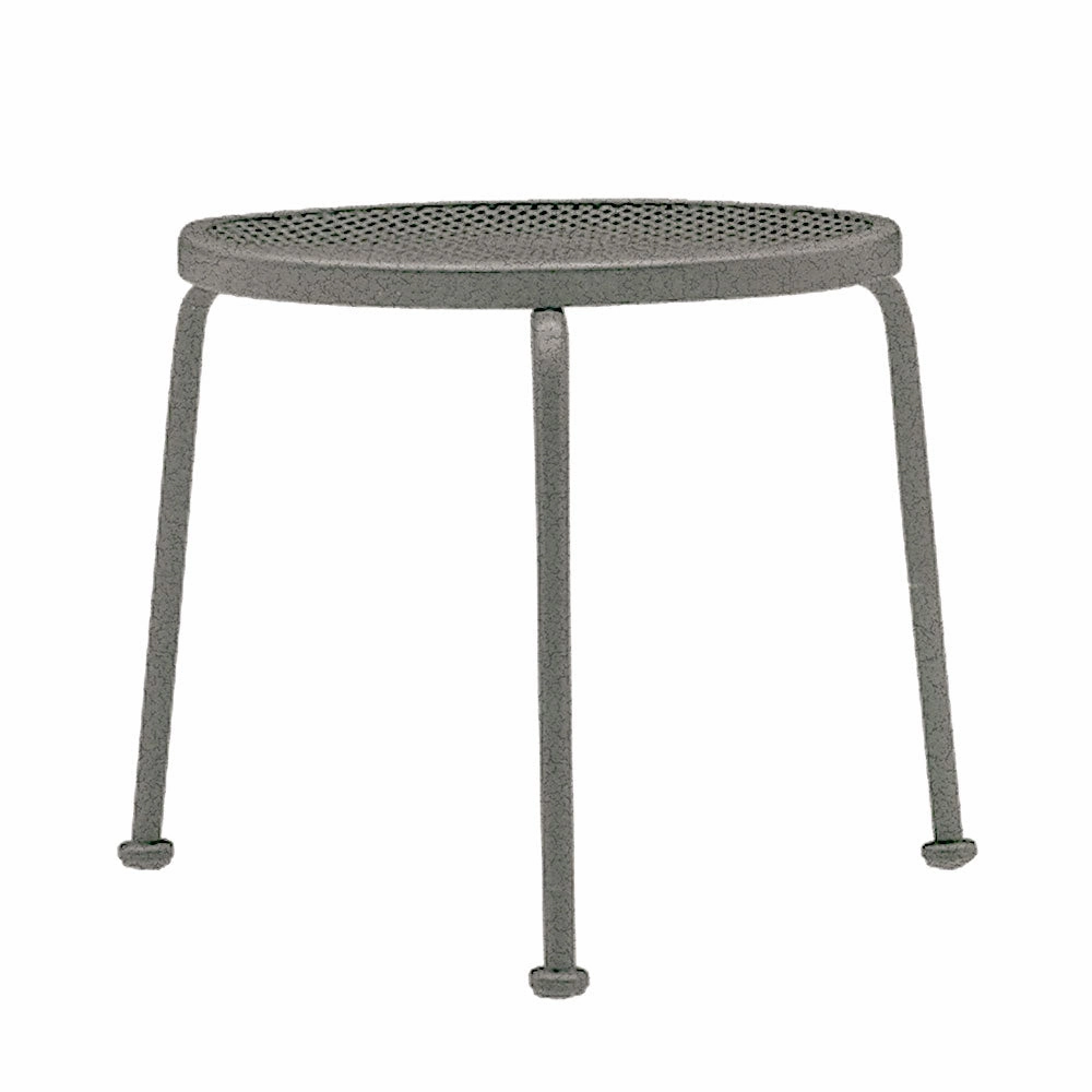 17" Round Mesh Top Stackable End Table