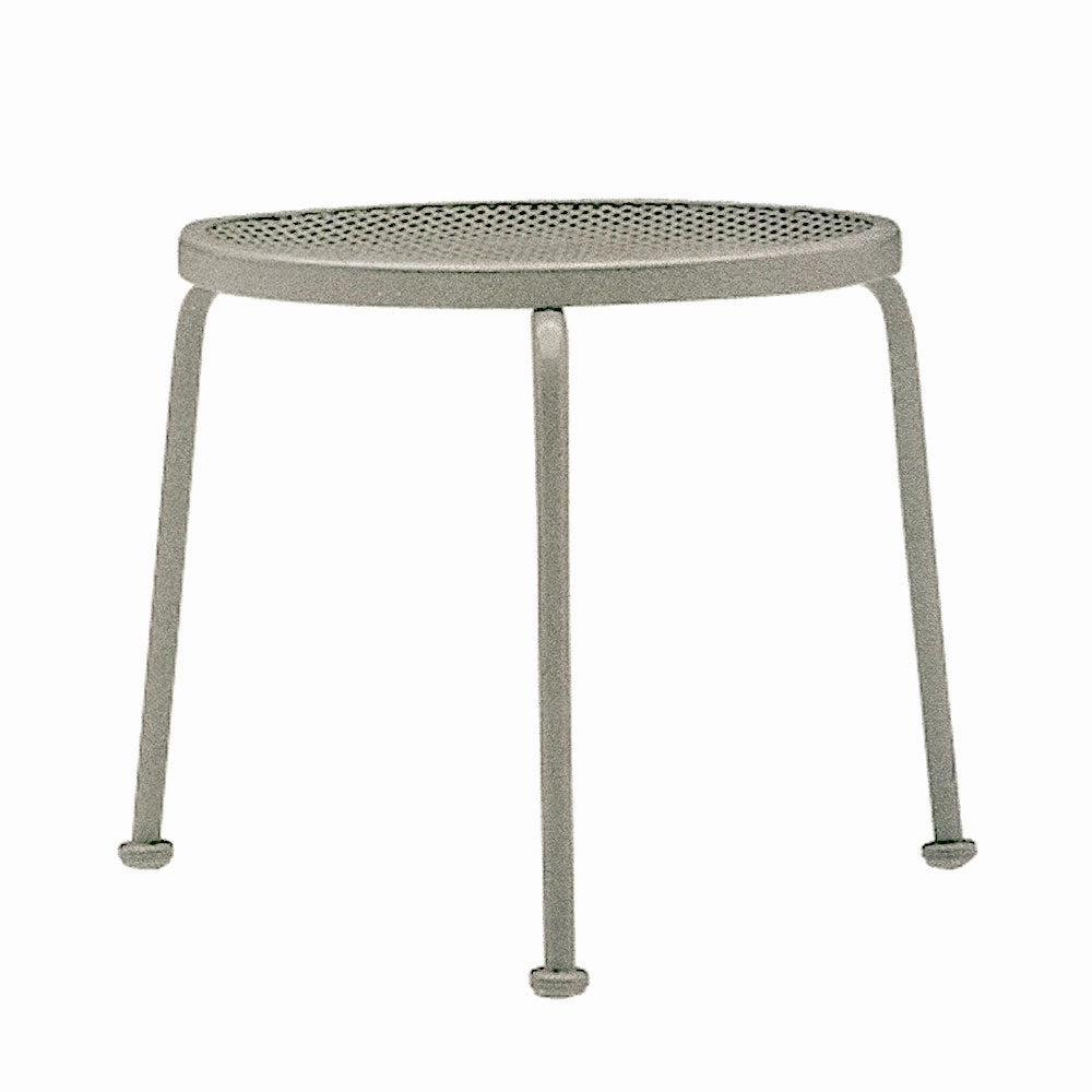 17" Round Mesh Top Stackable End Table
