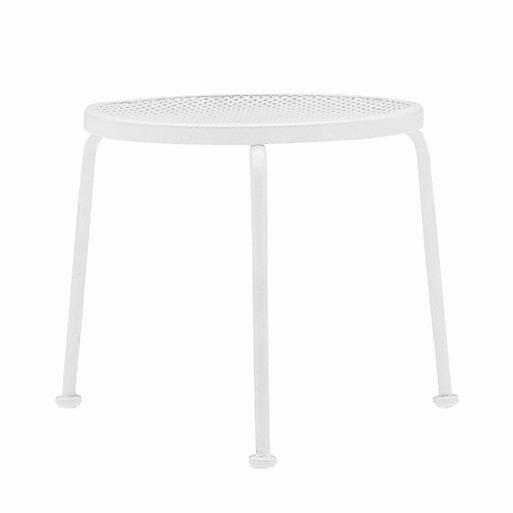 17" Round Mesh Top Stackable End Table