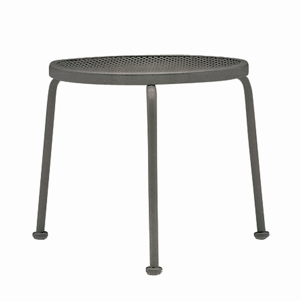 17" Round Mesh Top Stackable End Table