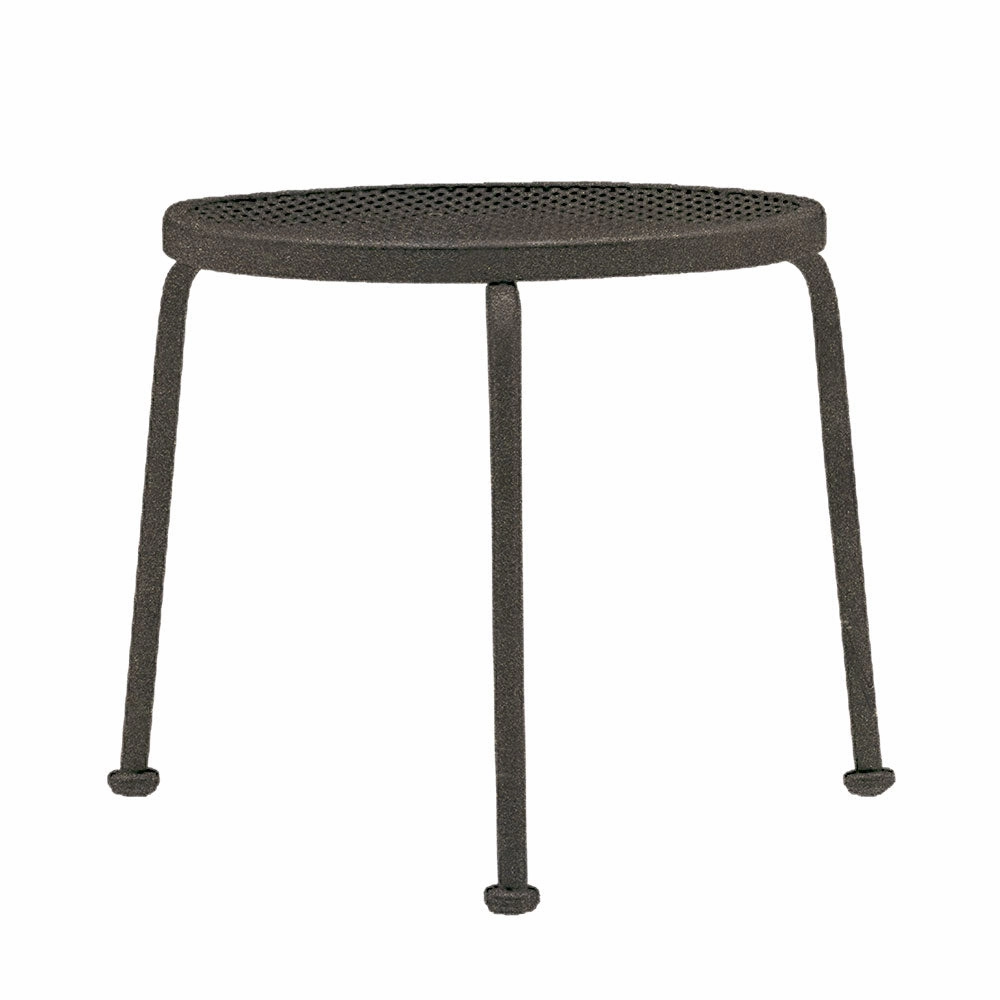 17" Round Mesh Top Stackable End Table