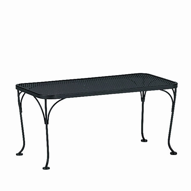18"x36" Rectangular Mesh Top Coffee Table
