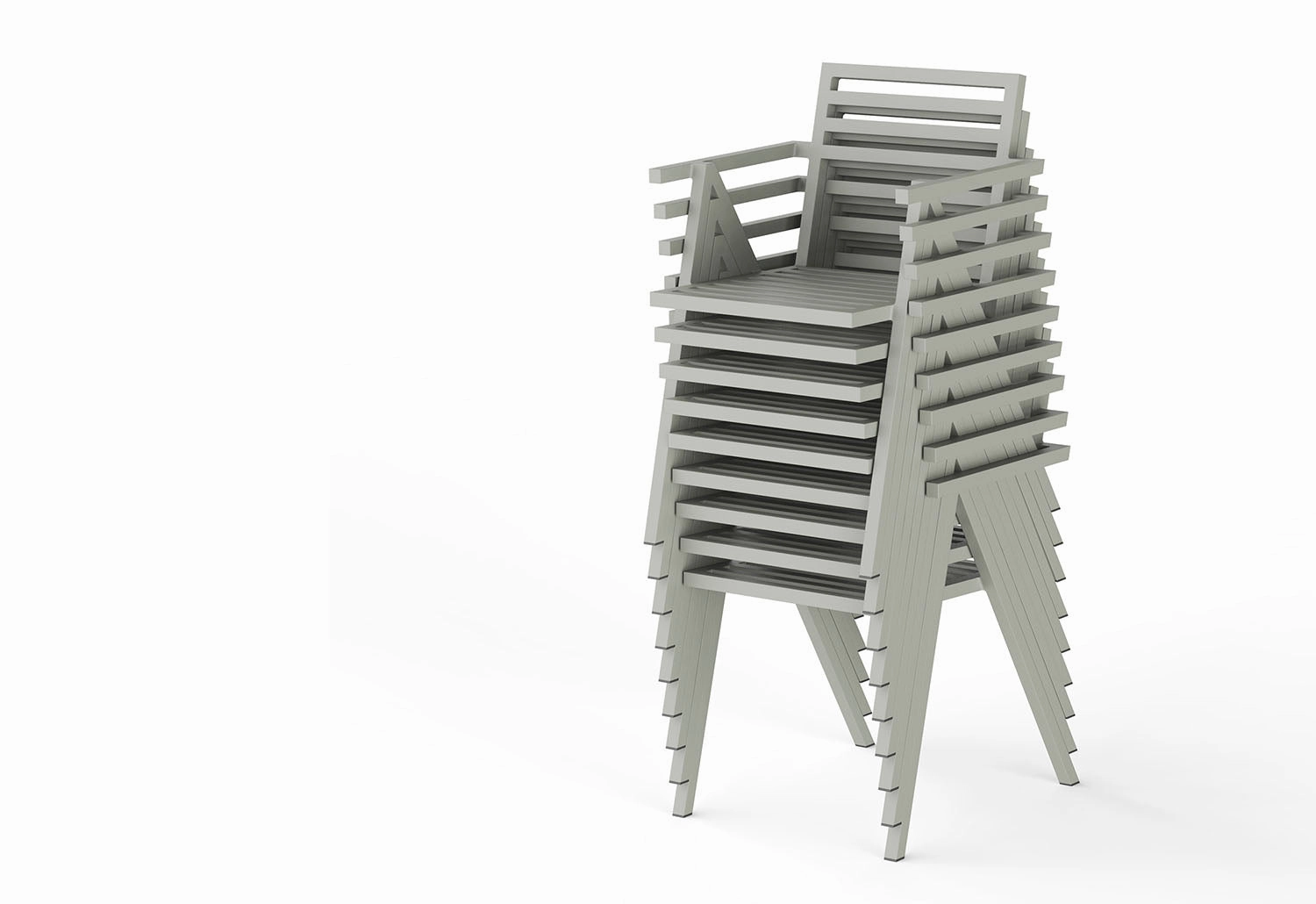 19 Outdoors Stacking Armchair