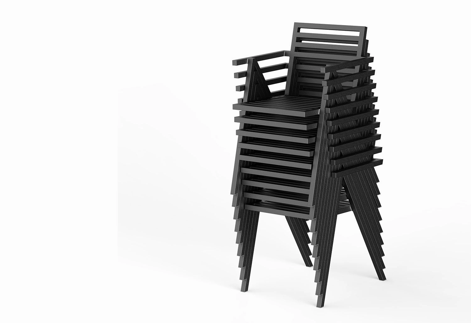 19 Outdoors Stacking Armchair