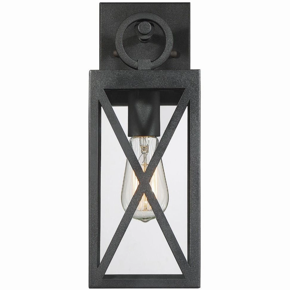 1-Light Outdoor Wall LanternWeatherproof outdoor lighting