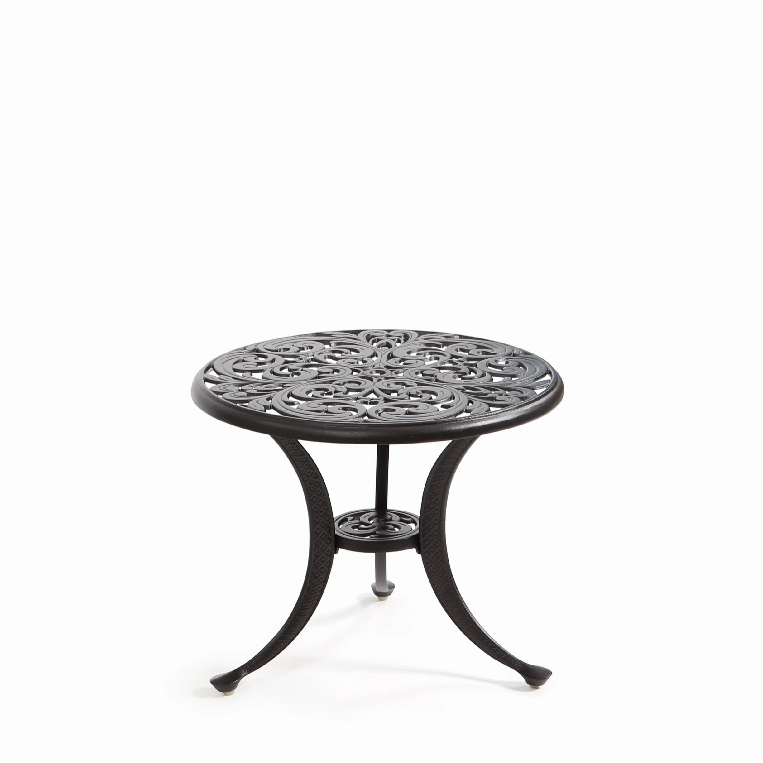 21" Round Chateau Tea Tableoutdoor coffee table for patio or lounge