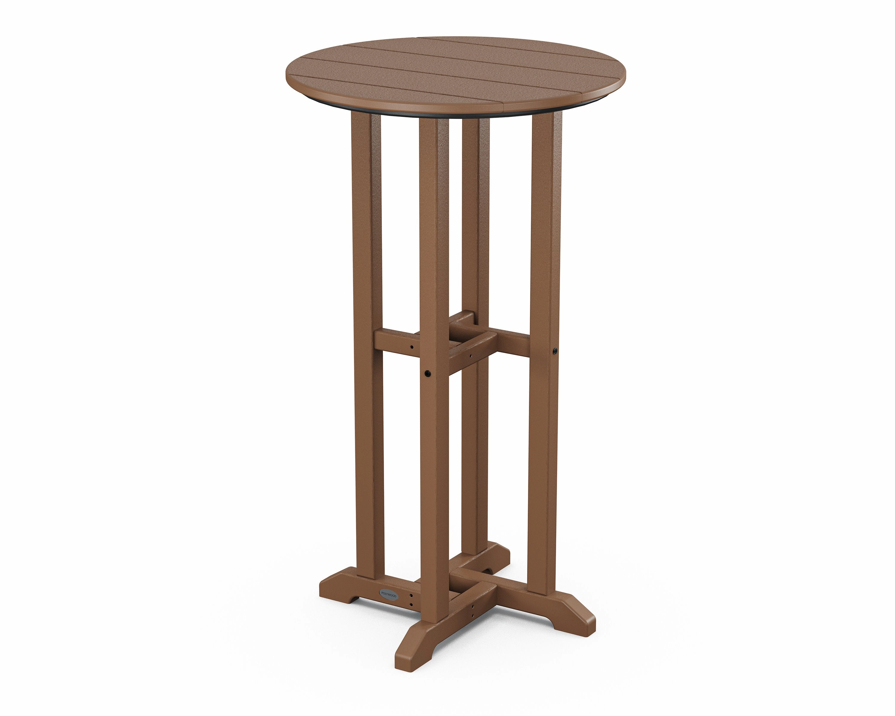 24" Round Farmhouse Bar Bistro Table