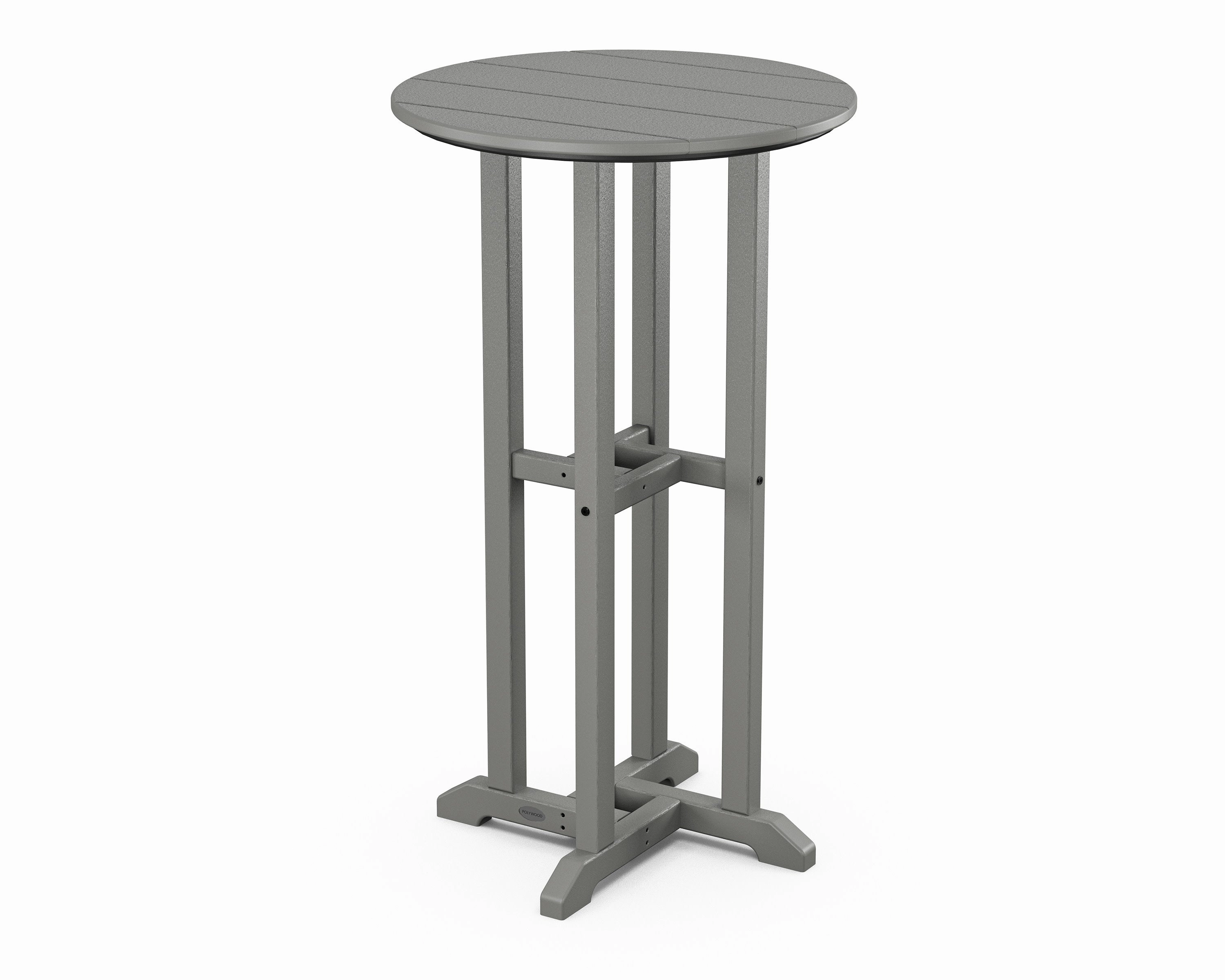 24" Round Farmhouse Bar Bistro Tableoutdoor table for balcony or garden