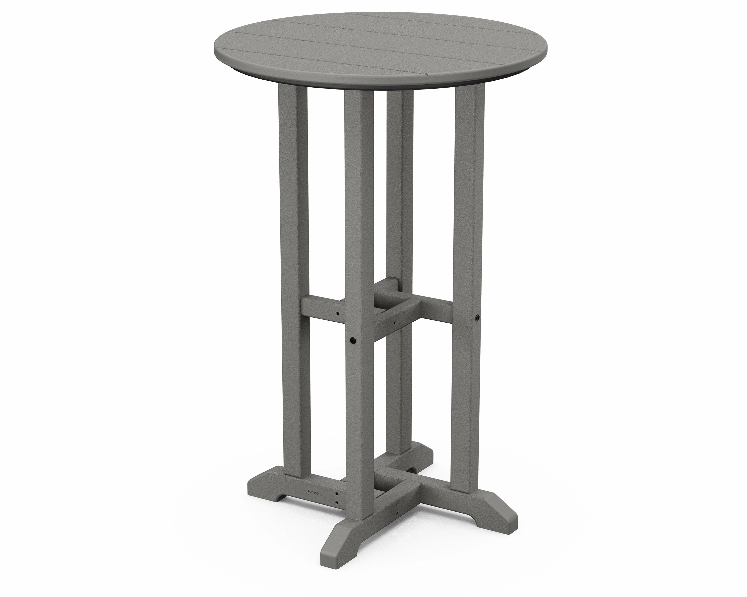 24" Round Farmhouse Counter Bistro Tableoutdoor patio furniture set