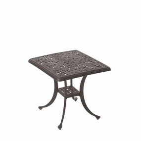 24" Square Chateau End Tableoutdoor coffee table for patio or lounge