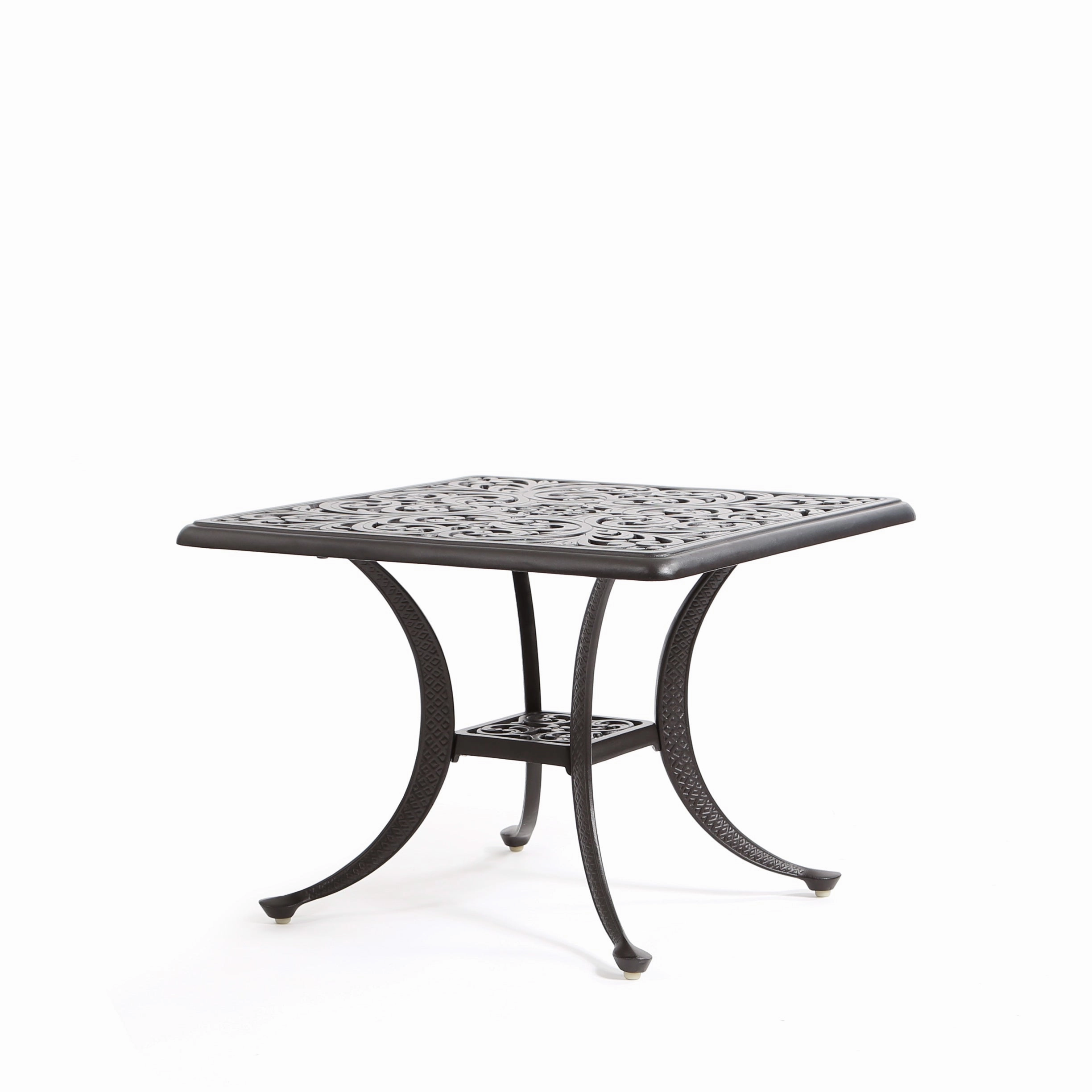 24" Square Chateau Tea Tableoutdoor coffee table for patio or lounge
