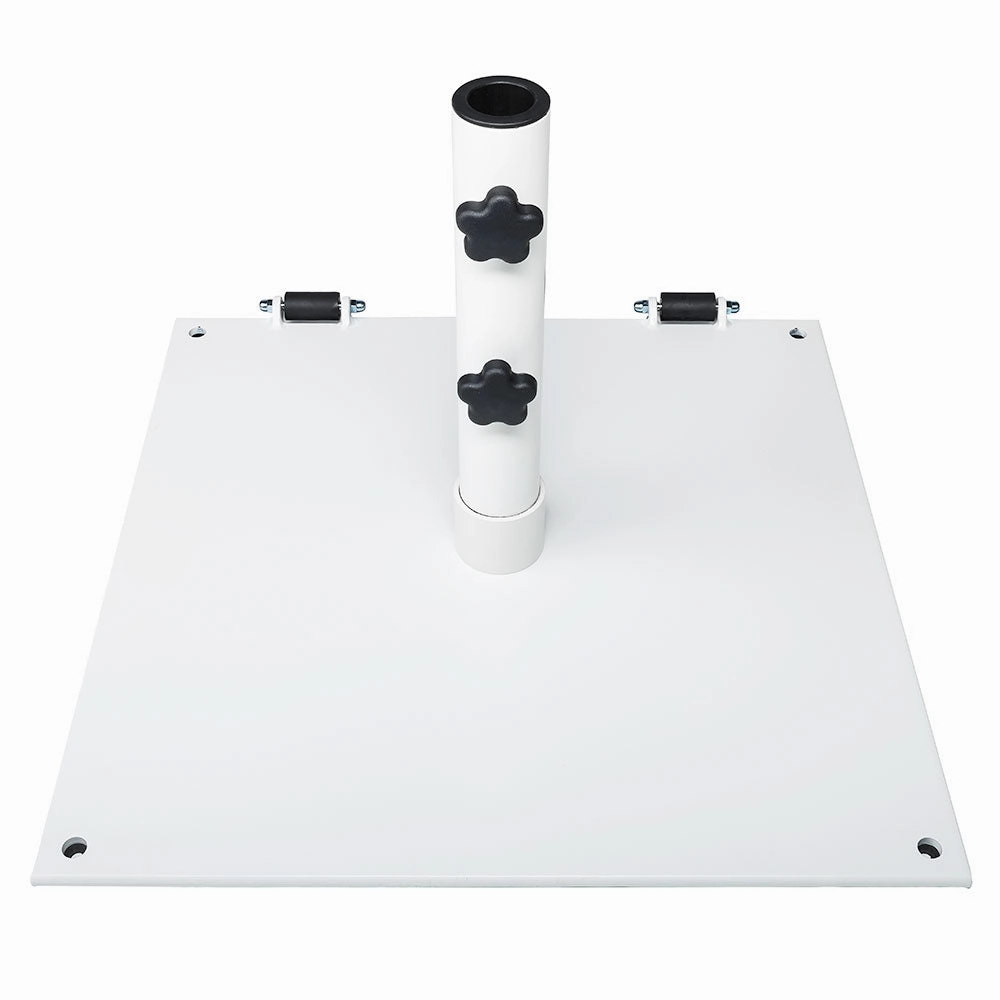 24" Square Steel Plate Umbrella Base