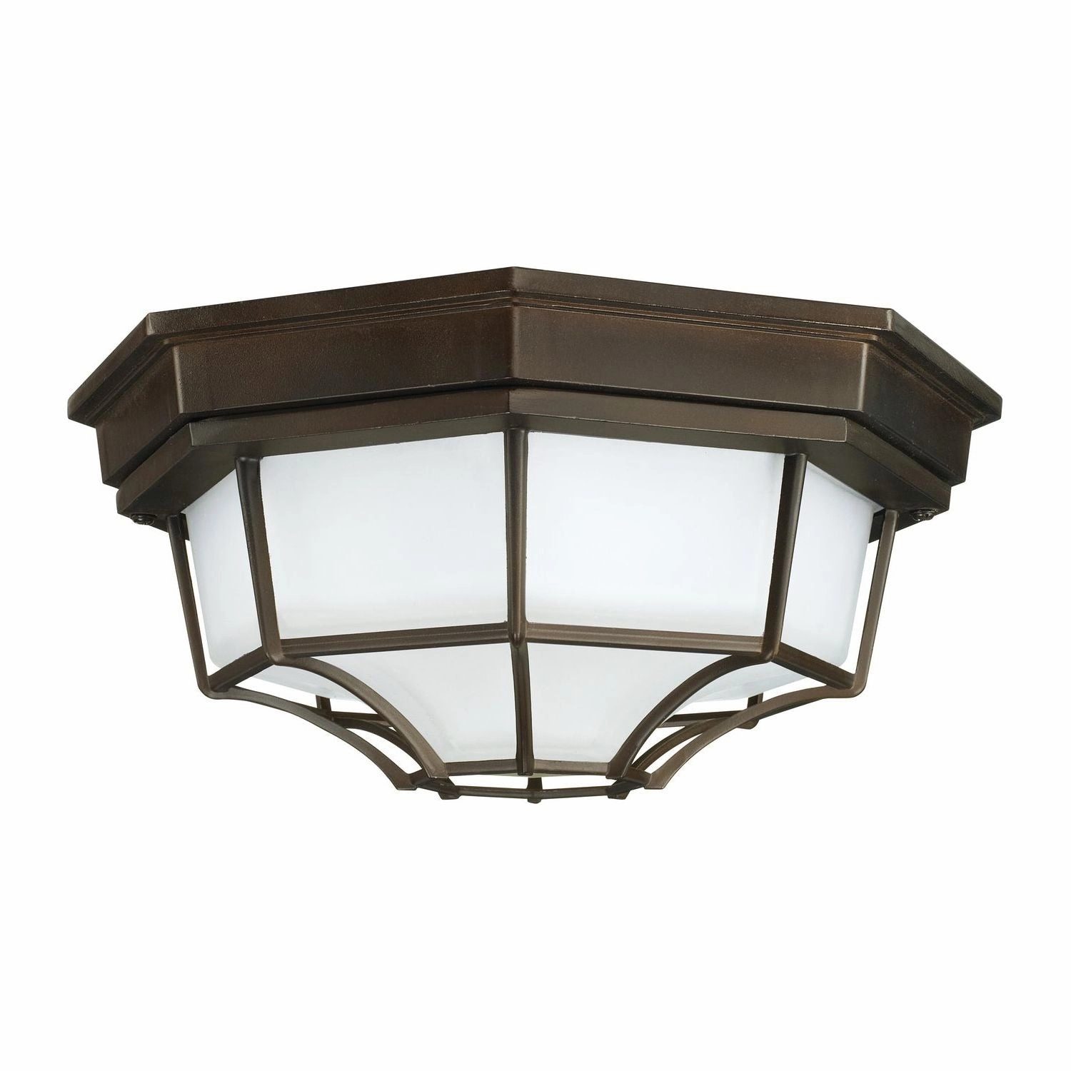 2-Light Outdoor Flush Mount