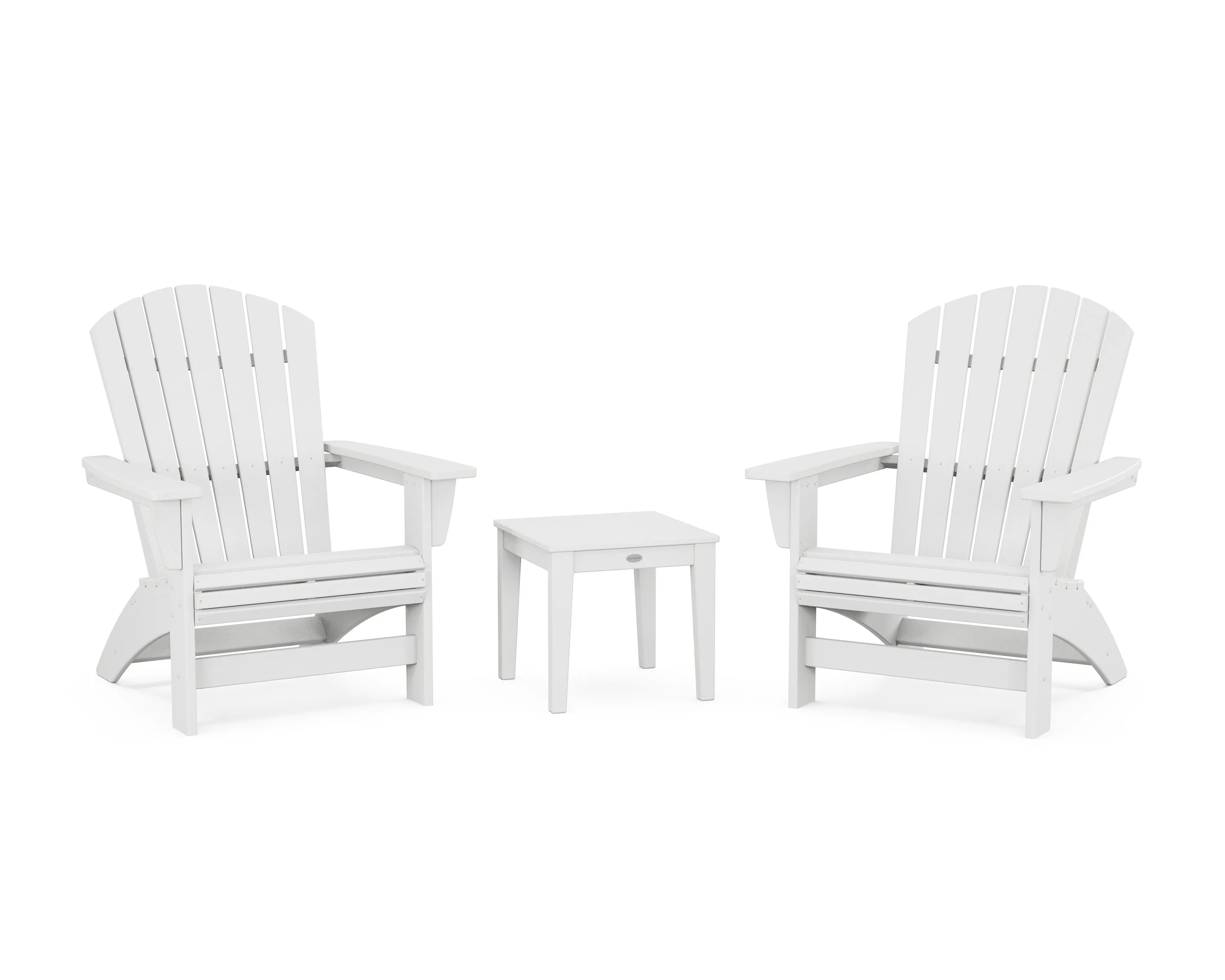 3-Piece Nautical Grand Adirondack Set