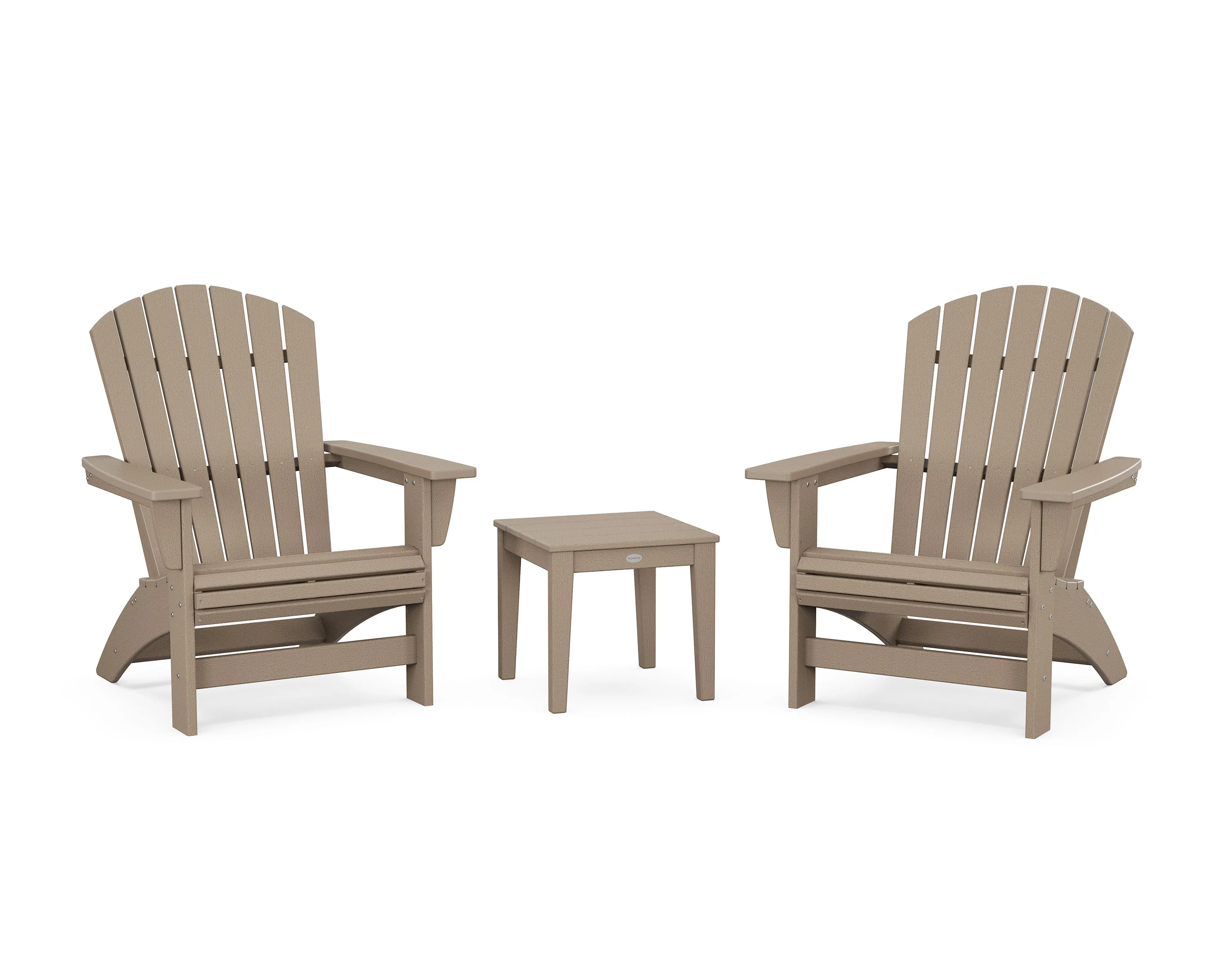 3-Piece Nautical Grand Adirondack Set