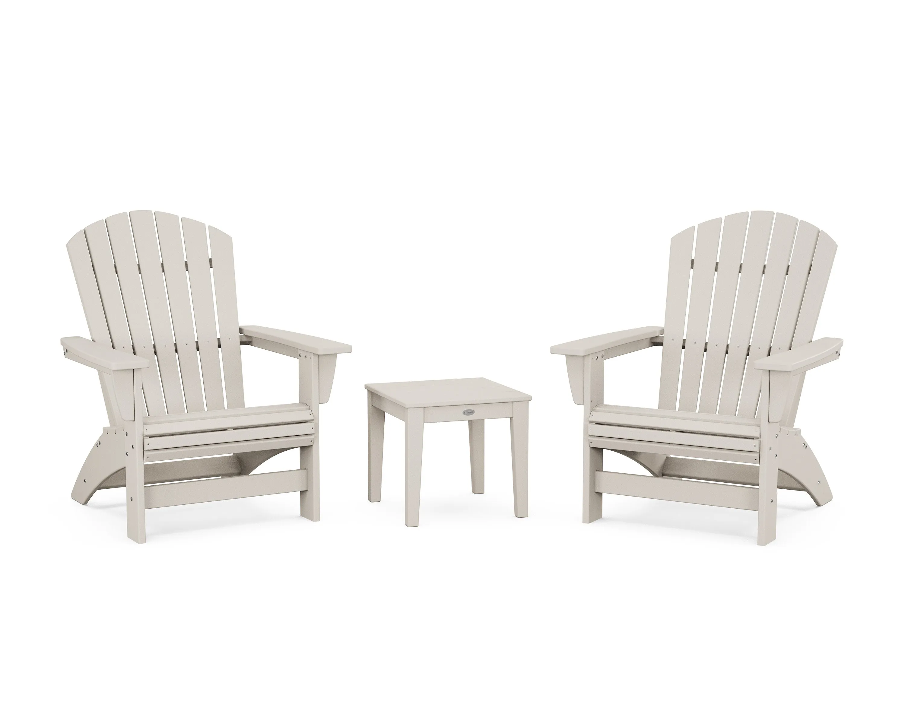 3-Piece Nautical Grand Adirondack Set