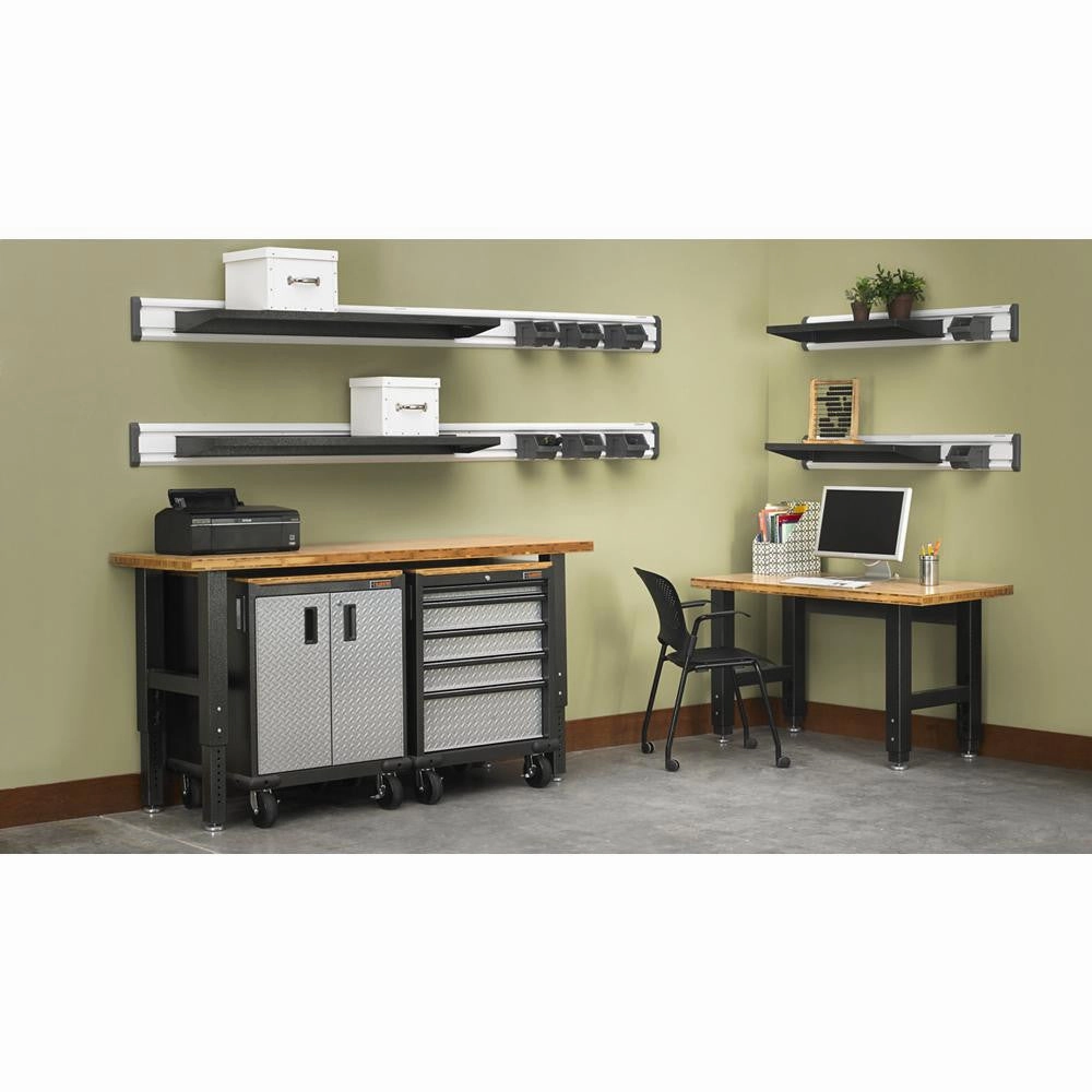 30 Solid Shelf - Hammered Granite Wall Accessory