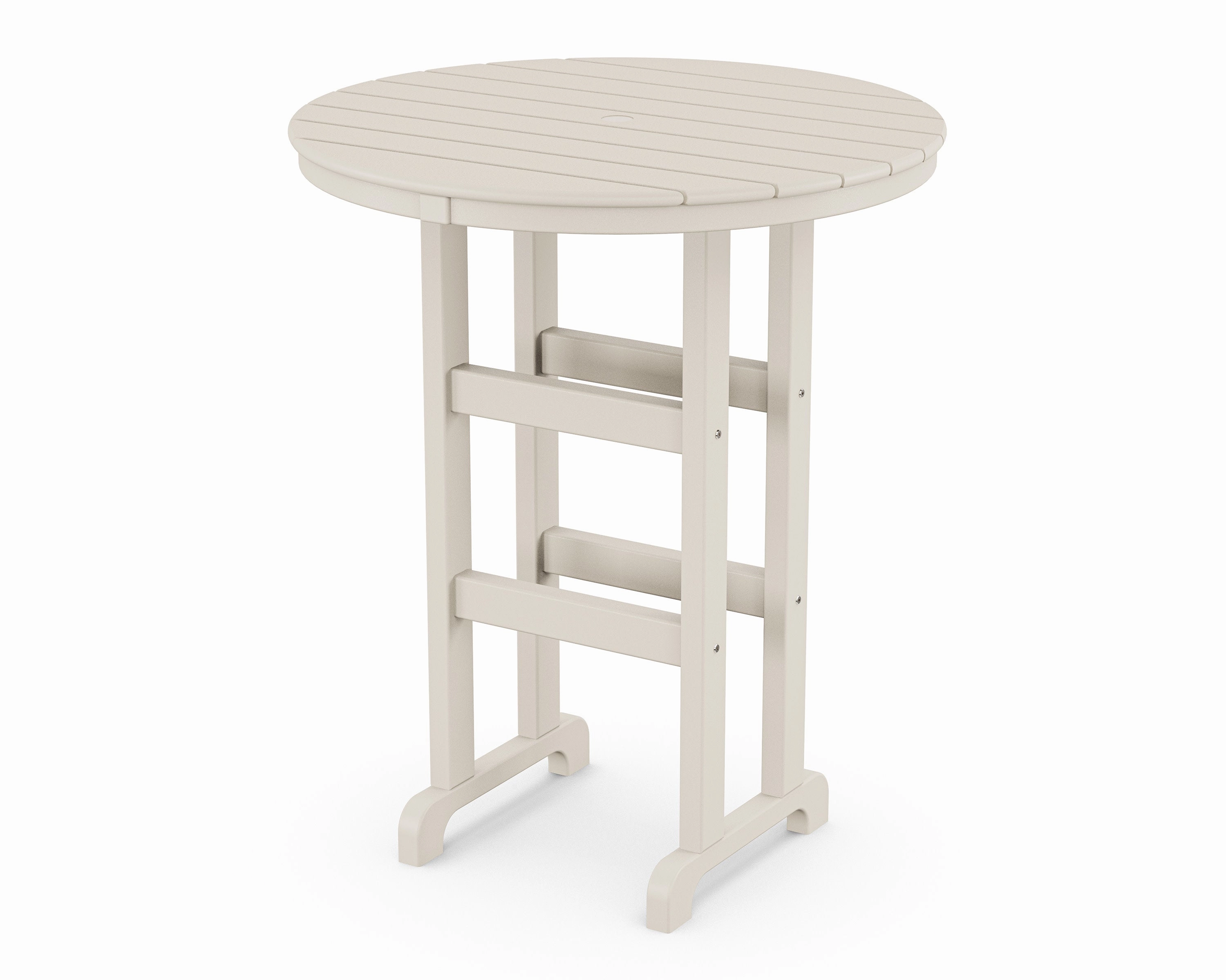 36" Round Farmhouse Bar Table