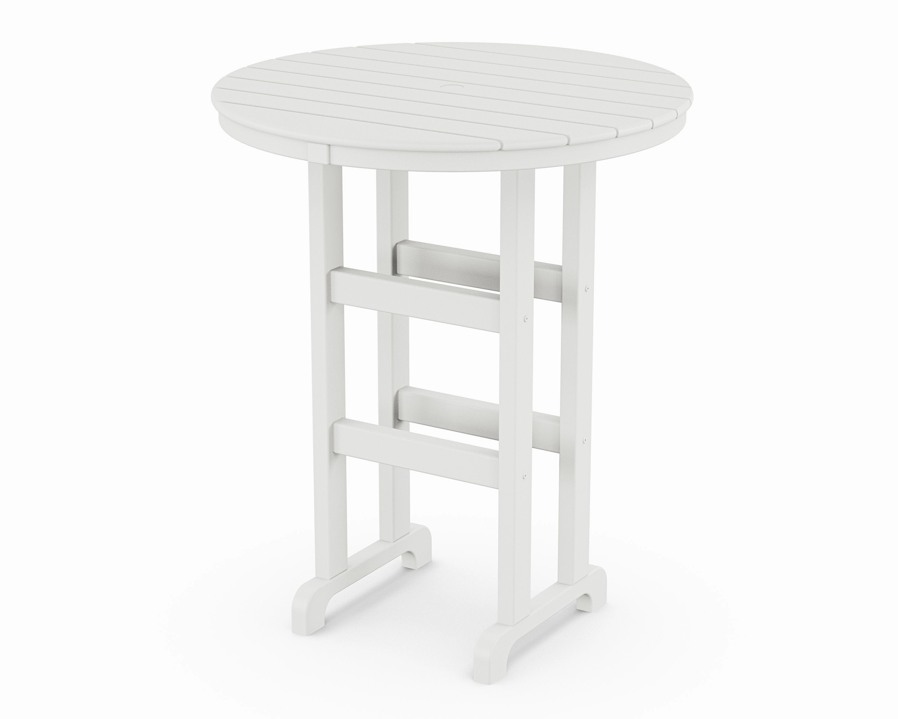 36" Round Farmhouse Bar Table