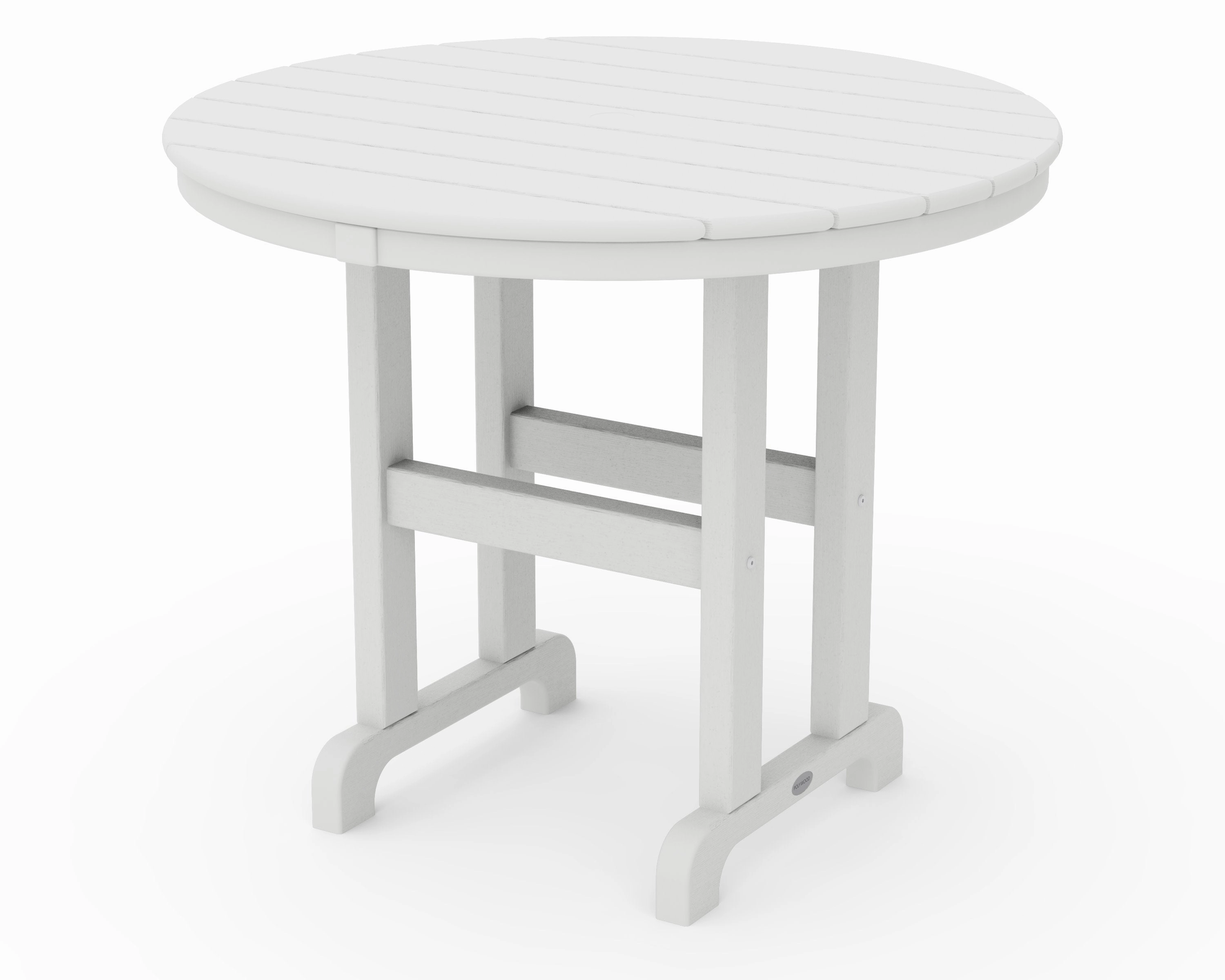 36" Round Farmhouse Dining Table