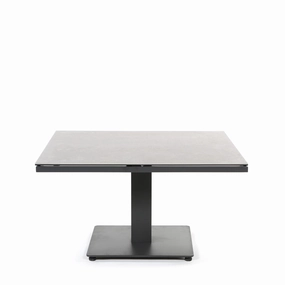 37" Square Adjustable Height Tableoutdoor coffee table for patio or lounge