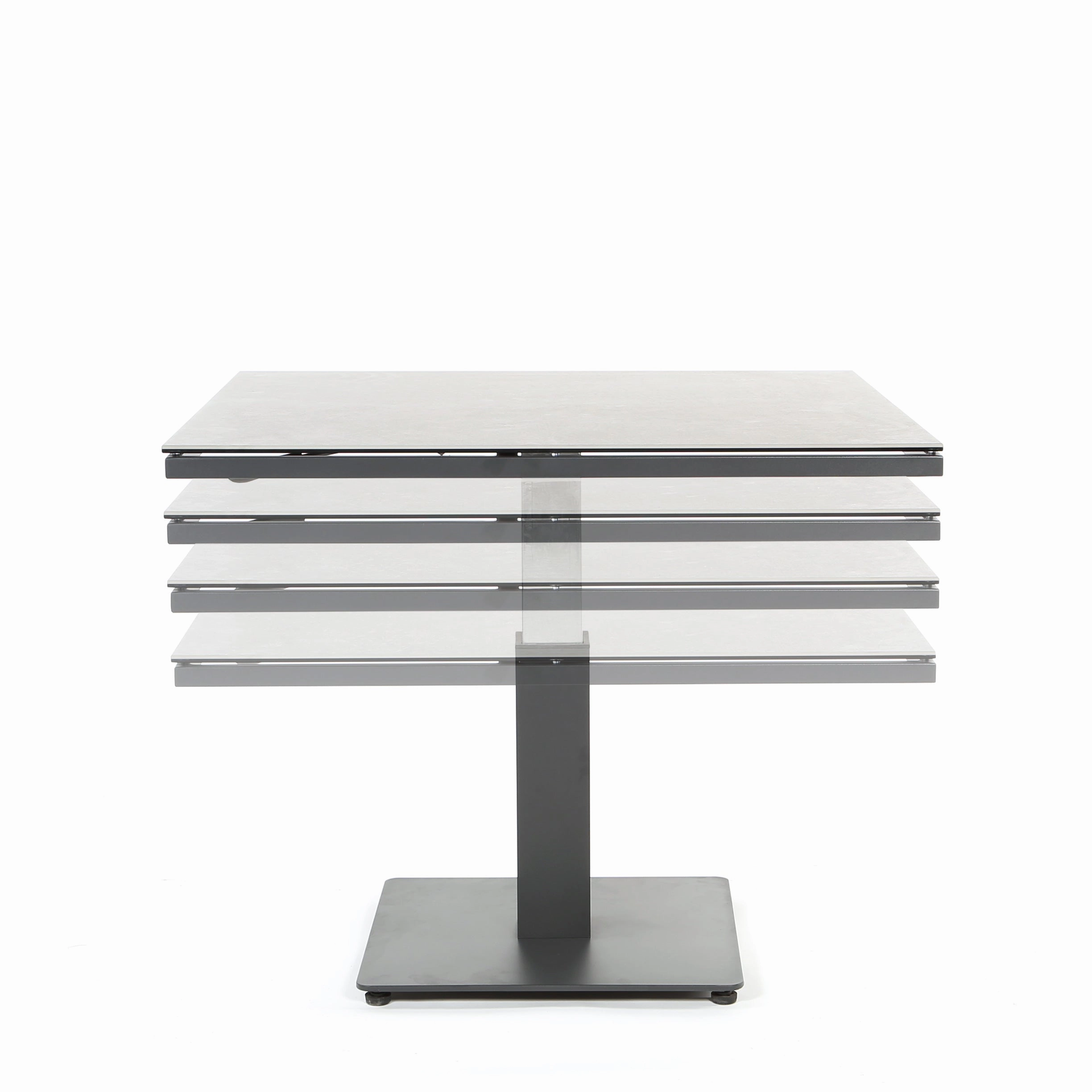 37" Square Adjustable Height Table