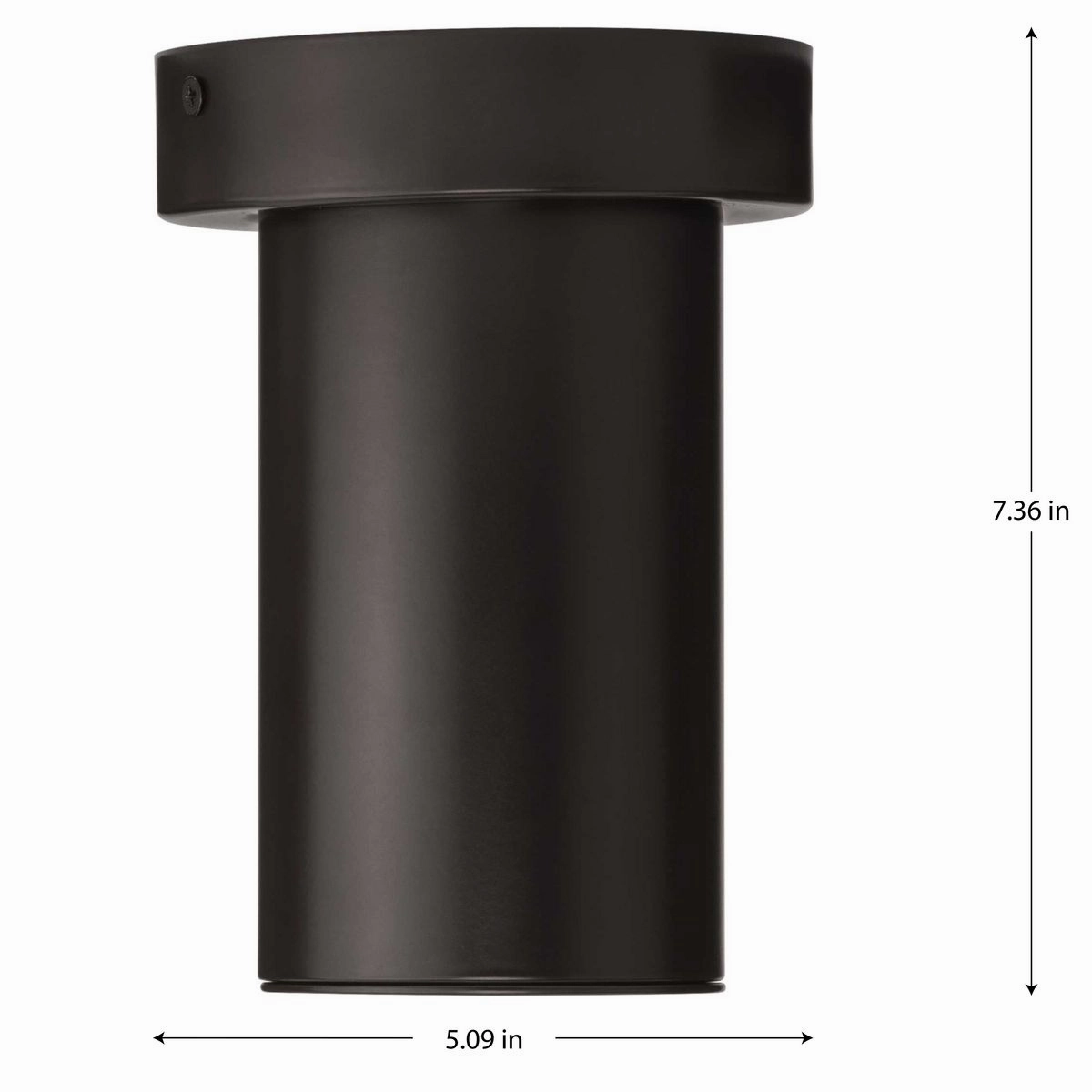 3" 1-Light LED Surface Mount Cylinder