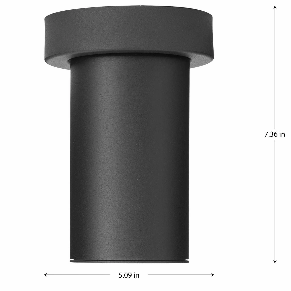 3" 1-Light LED Surface Mount Cylinder
