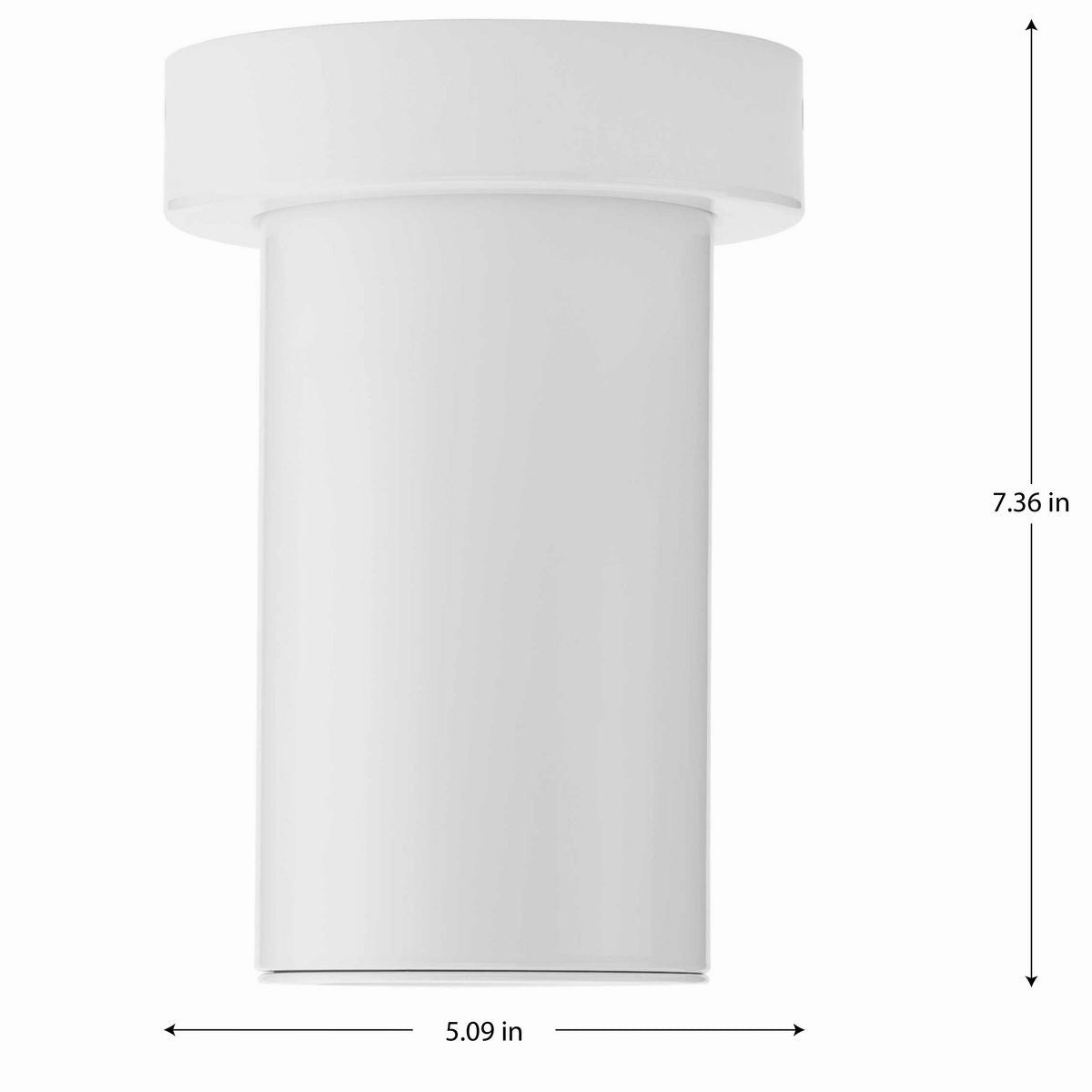 3" 1-Light LED Surface Mount Cylinder