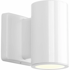 3In Cylinders LED Wall Lantern WhiteOutdoor wall sconces with motion sensor