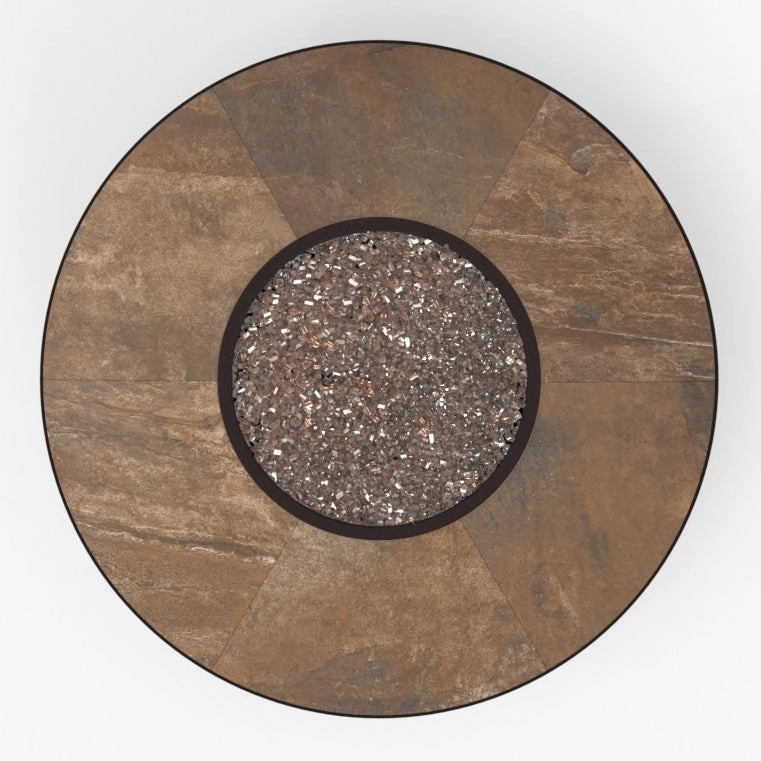 42" Round Chat Height Capri Fire Pit