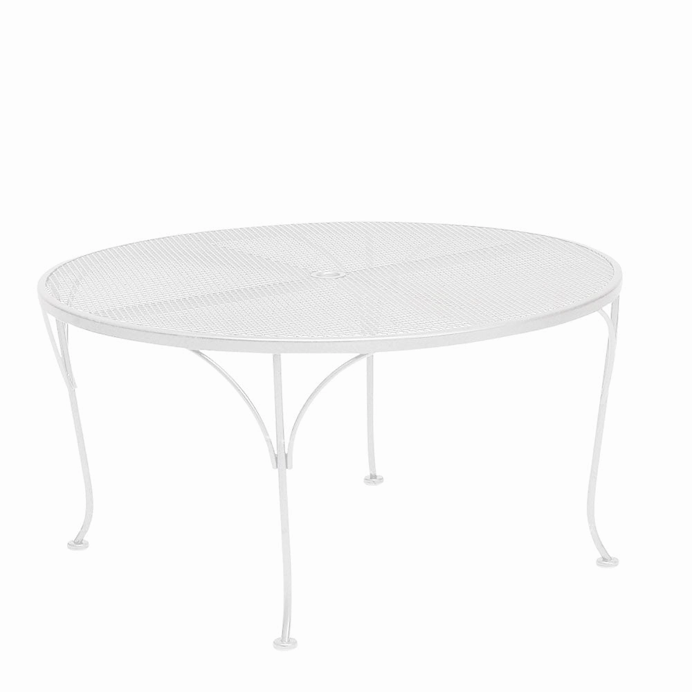 42" Round Mesh Top Chat Table