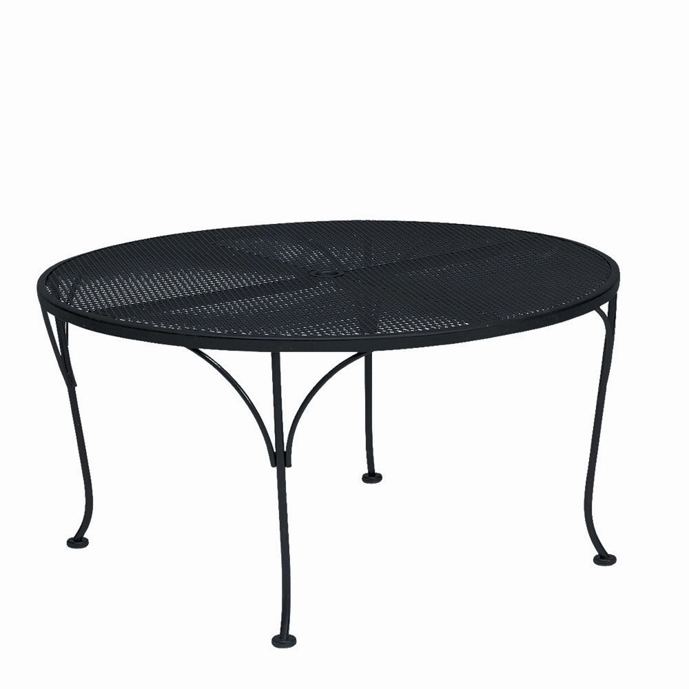 42" Round Mesh Top Chat Table